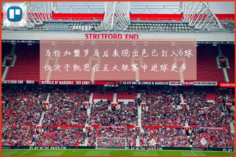 马伦加盟罗马后表现出色已打入6球仅次于凯恩在五大联赛中进球更多